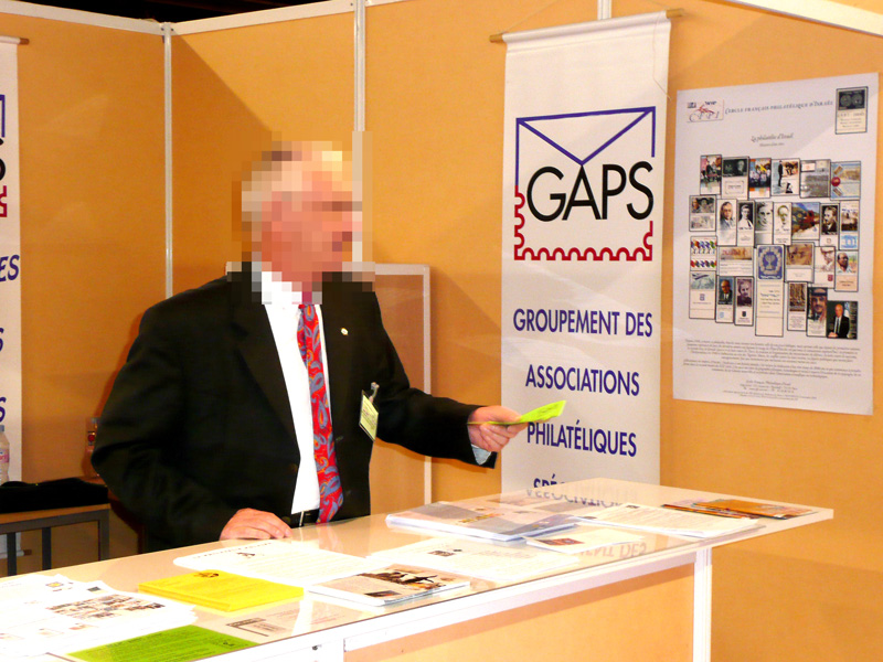 Notre affiche sur le stand du CFPI